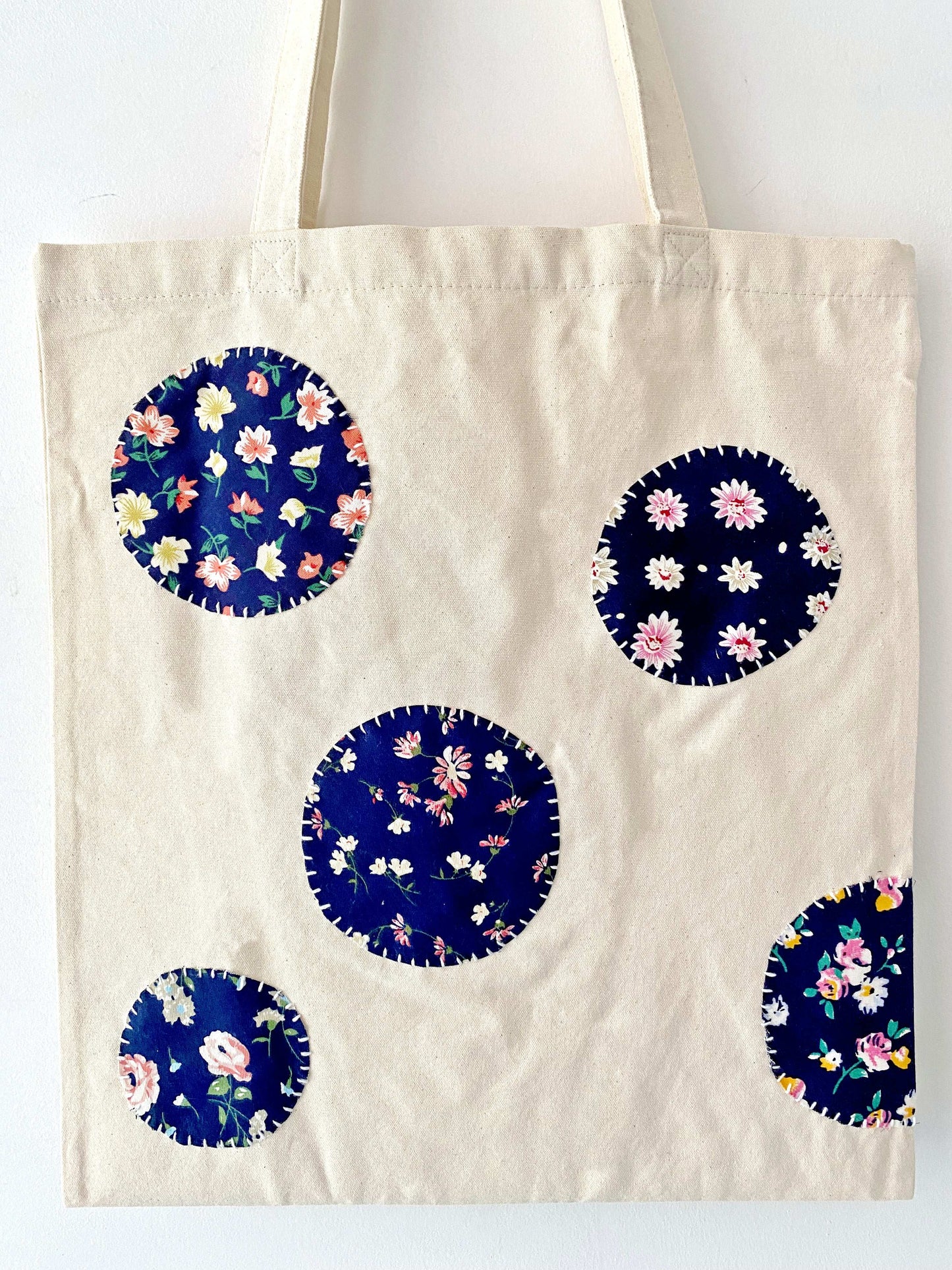 Personalized Patchwork Cotton Bag For Artistic Souls