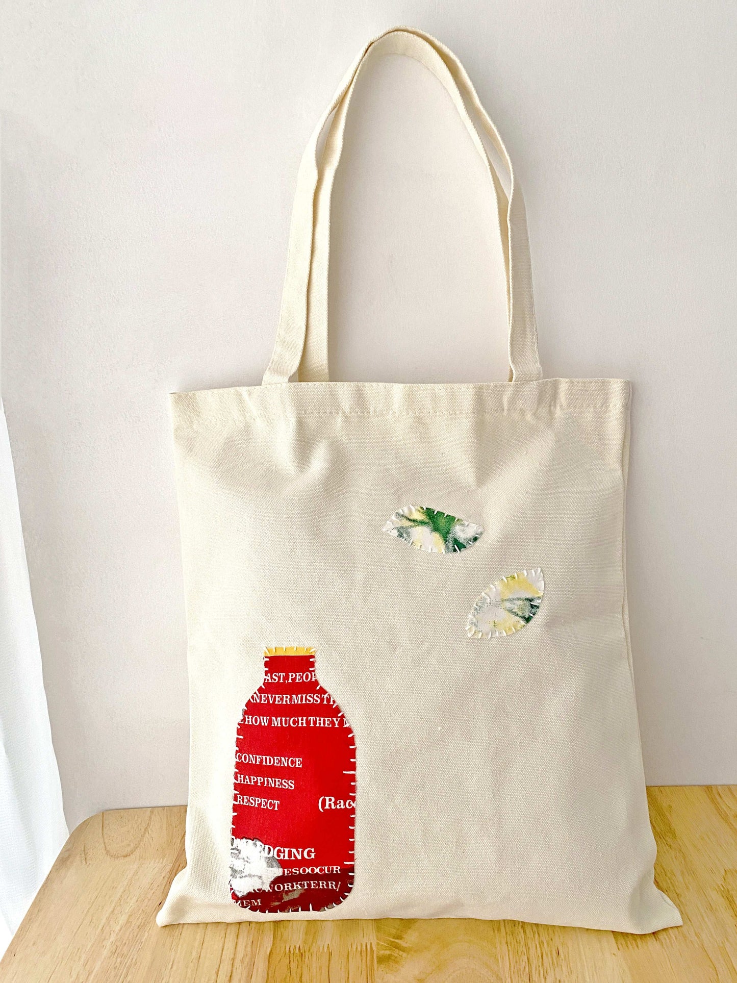 Personalized Slow Fashion Fabric Bag For Artistic Women