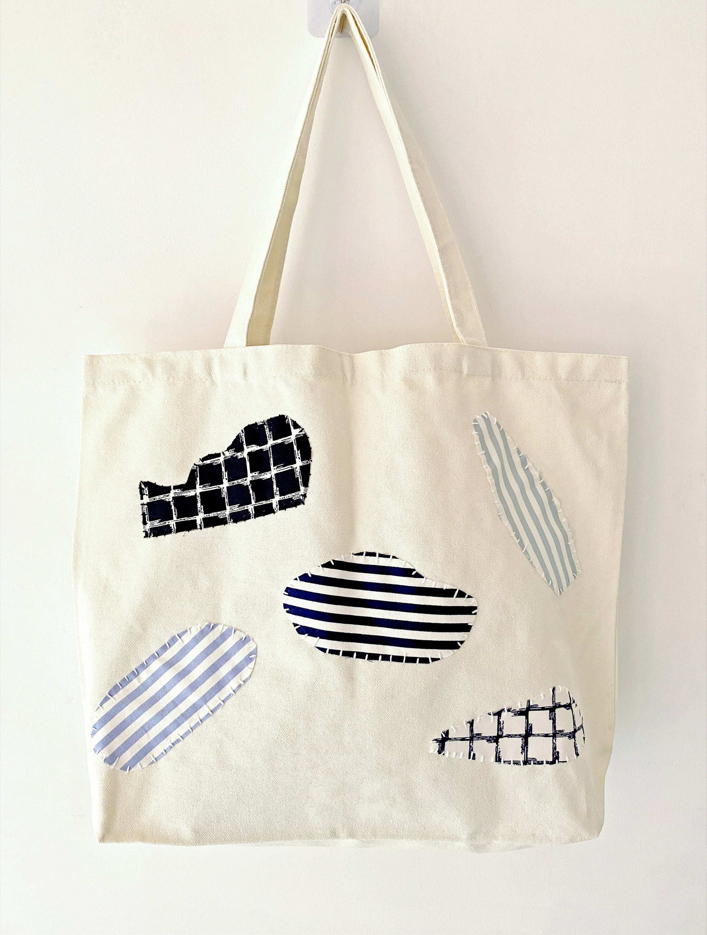 unique hand stitched fabric bag for minimalists