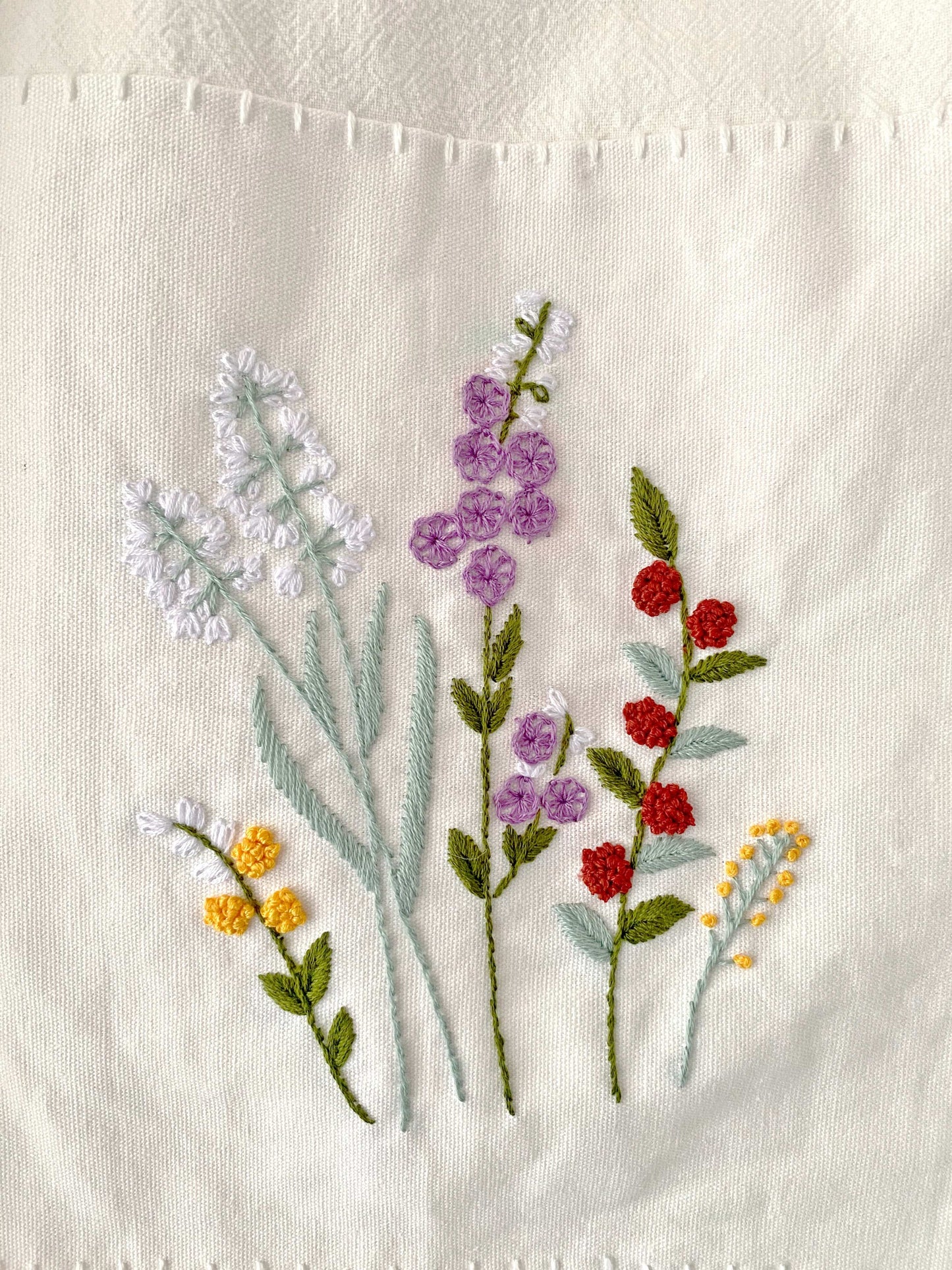 Fair Trade Handmade Linen Shoulder Purse