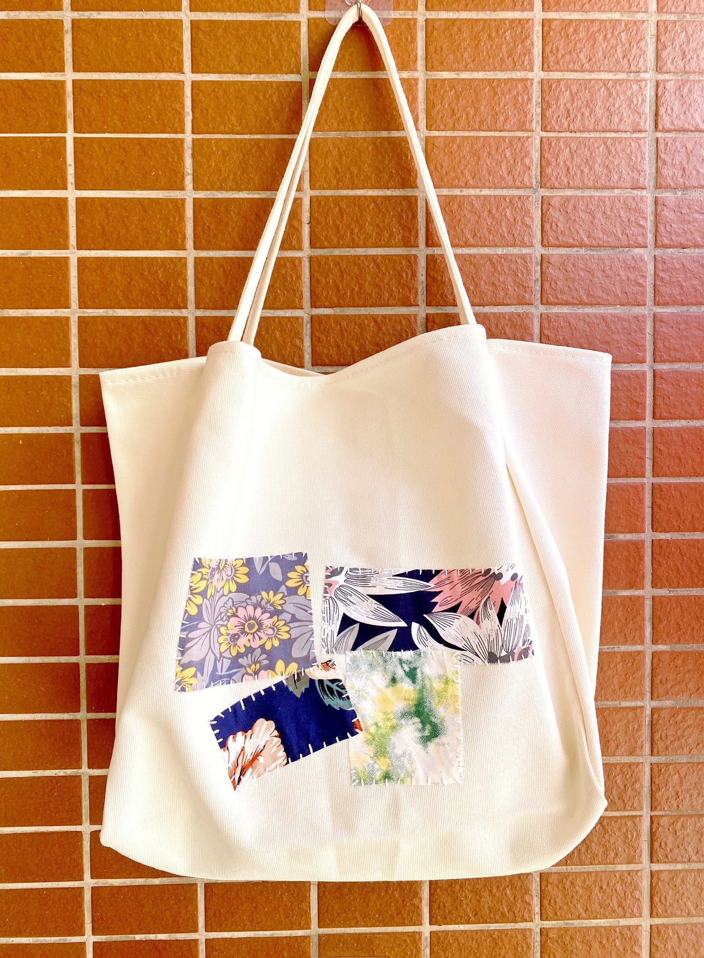 Durable Handmade Tote Bag For Women Who Love Boho Slow Fashion And Eco-Friendly Lifestyle