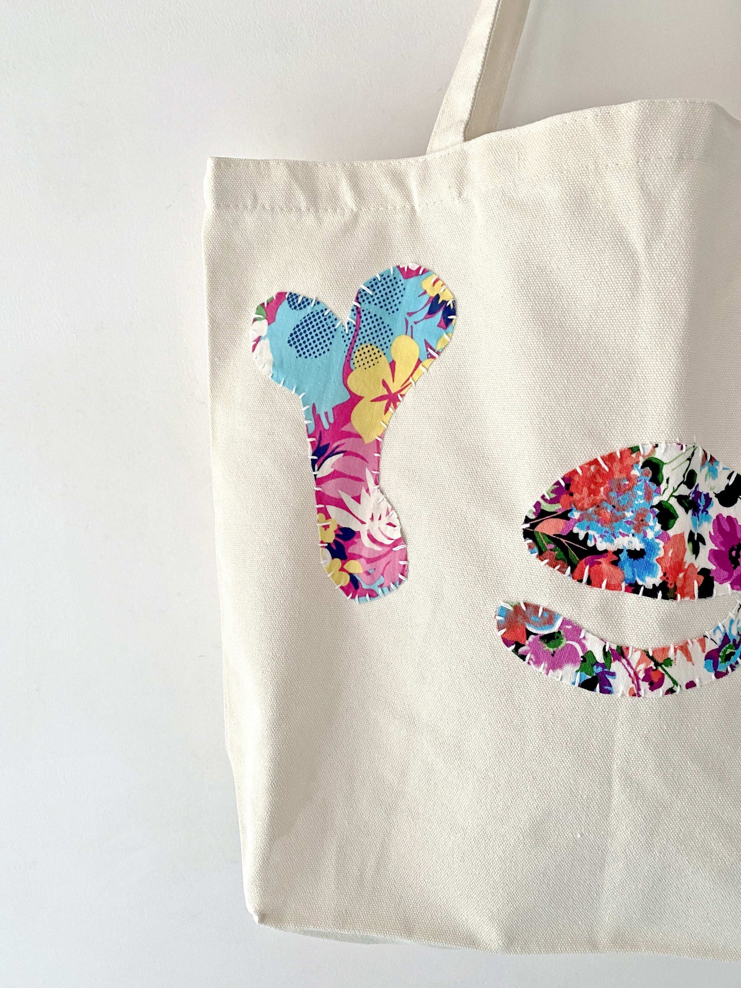 boho patchwork canvas bag for urban creatives