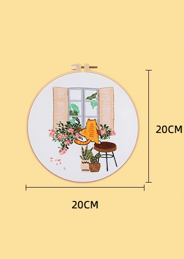 Handmade Embroidery Patch For DIY Room Decorations