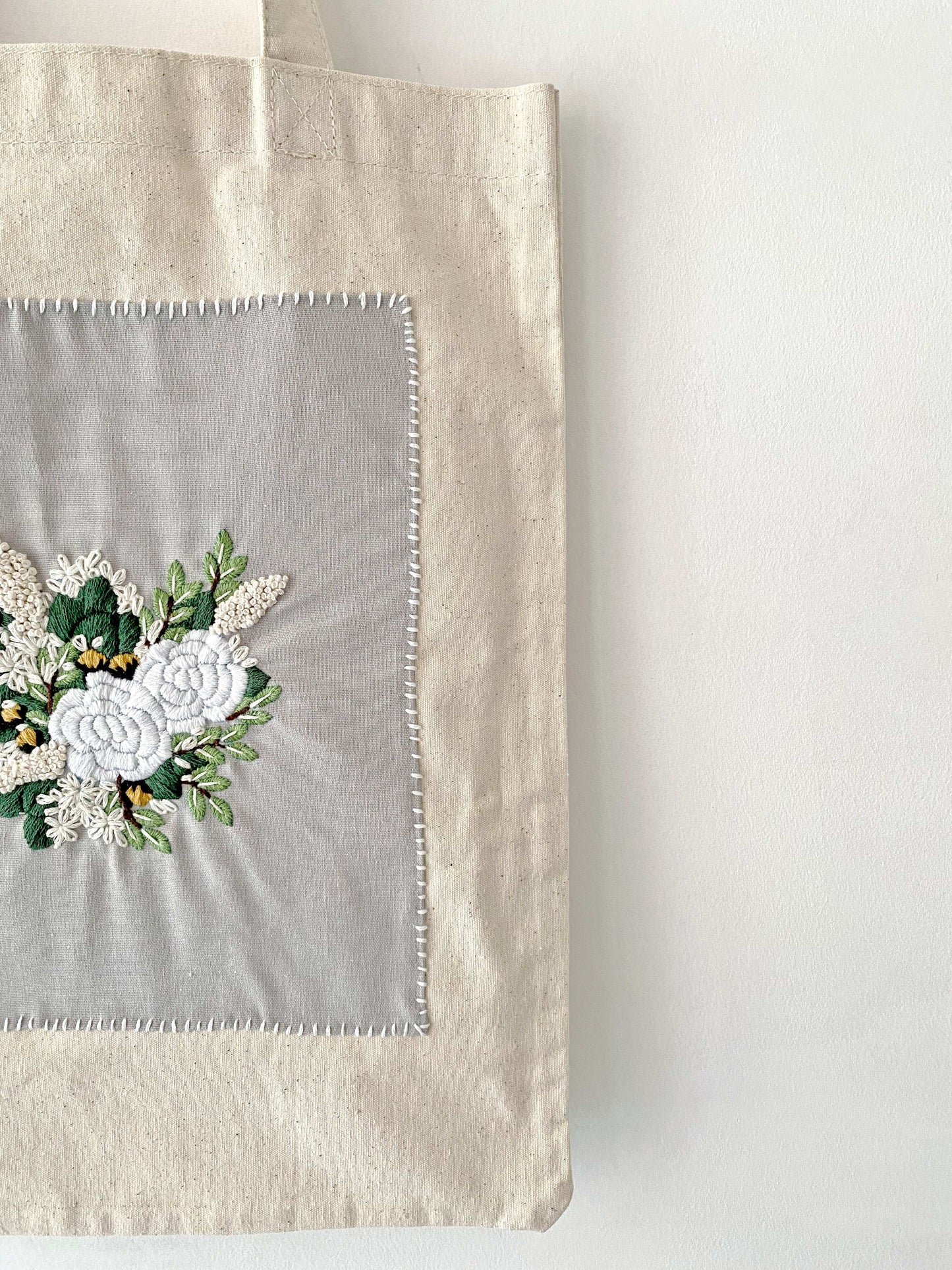 Creative DIY Embroidered Tote for Travel