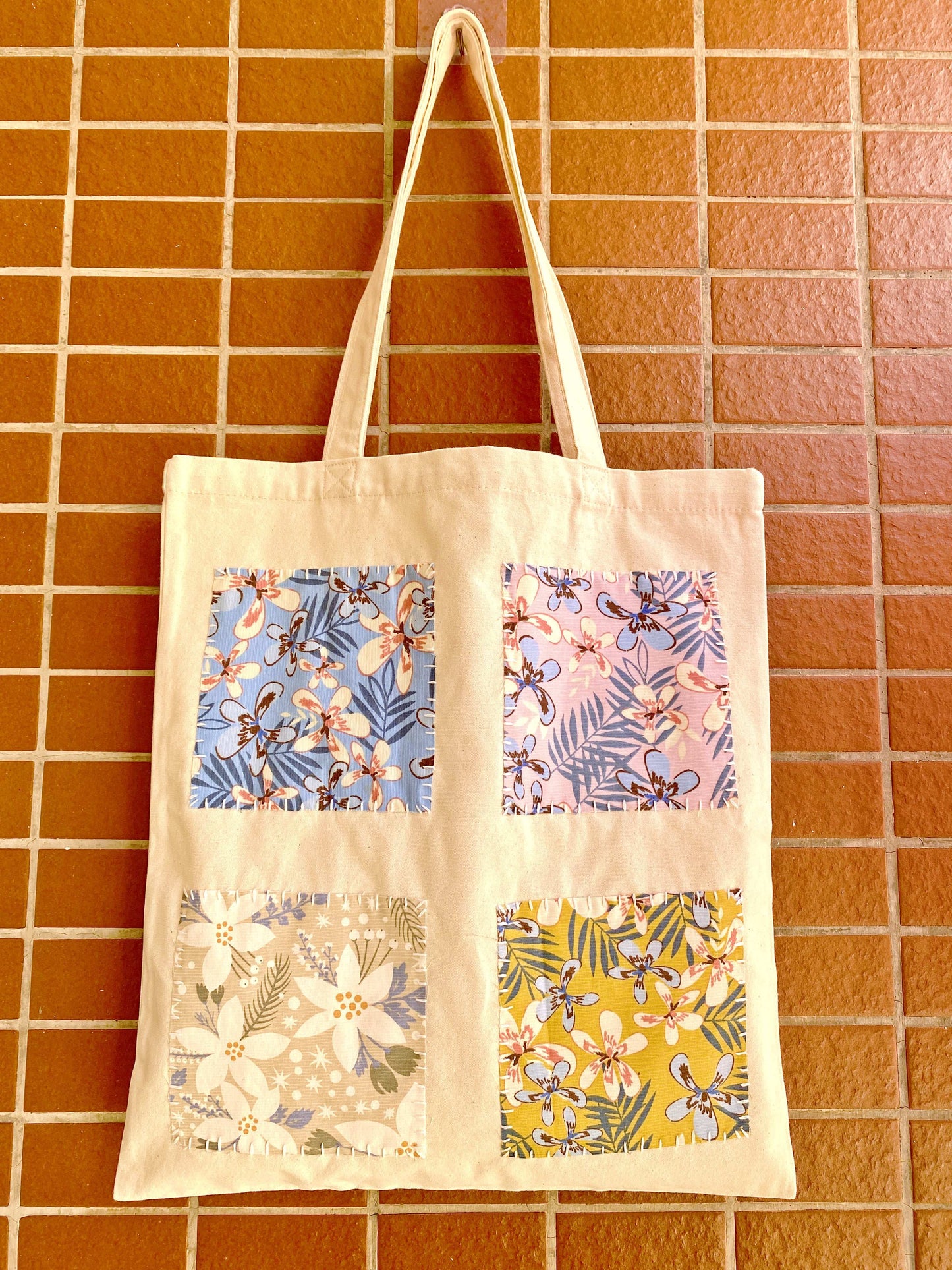 Women’s fashionable yet functional handmade eco tote bag for work