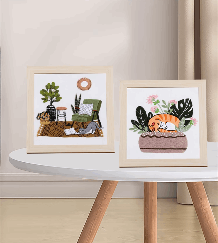 Unique Handmade Embroidery Patch For Home Decorations