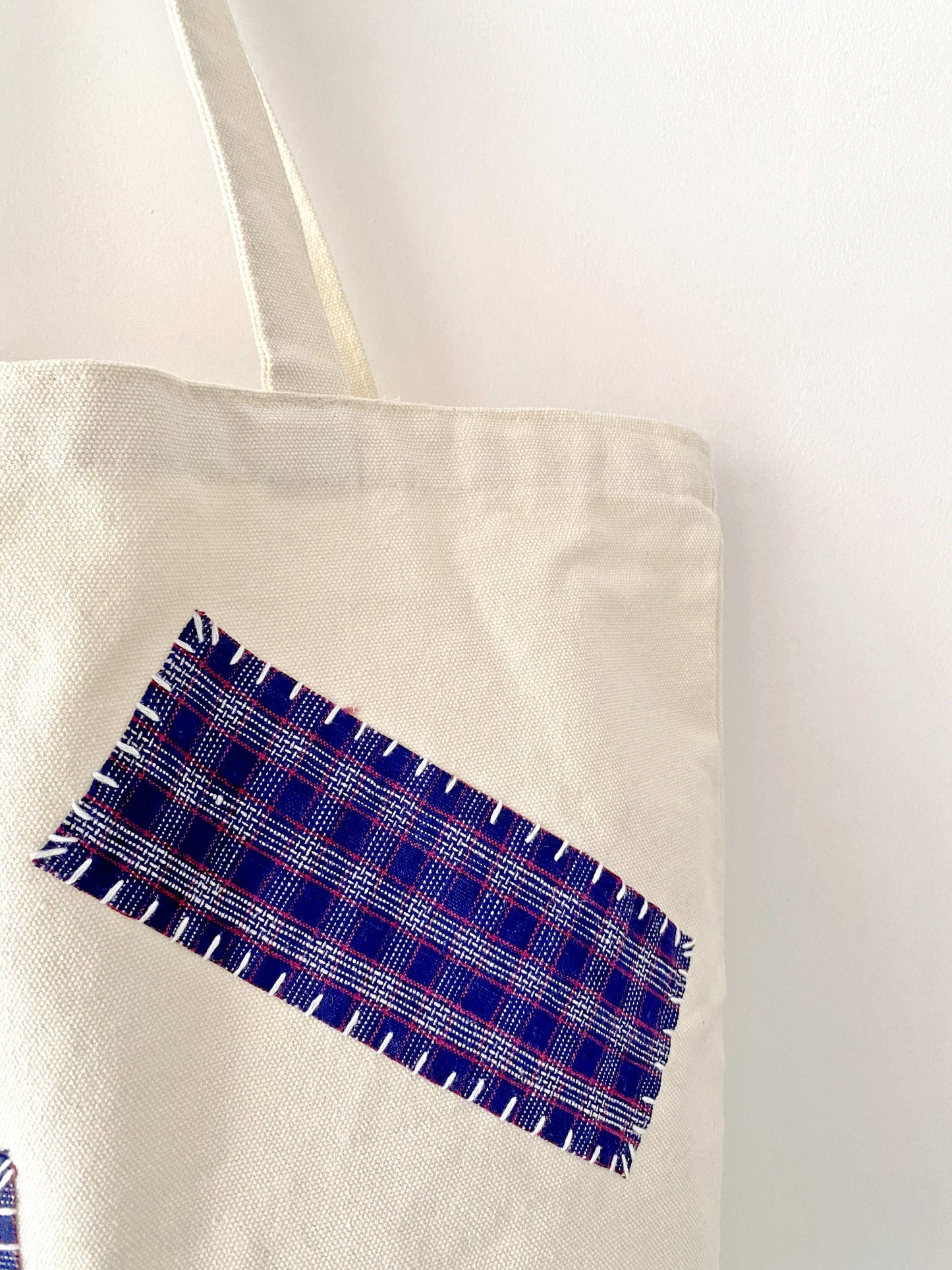Handmade Artisan Patchwork Shoulder Tote