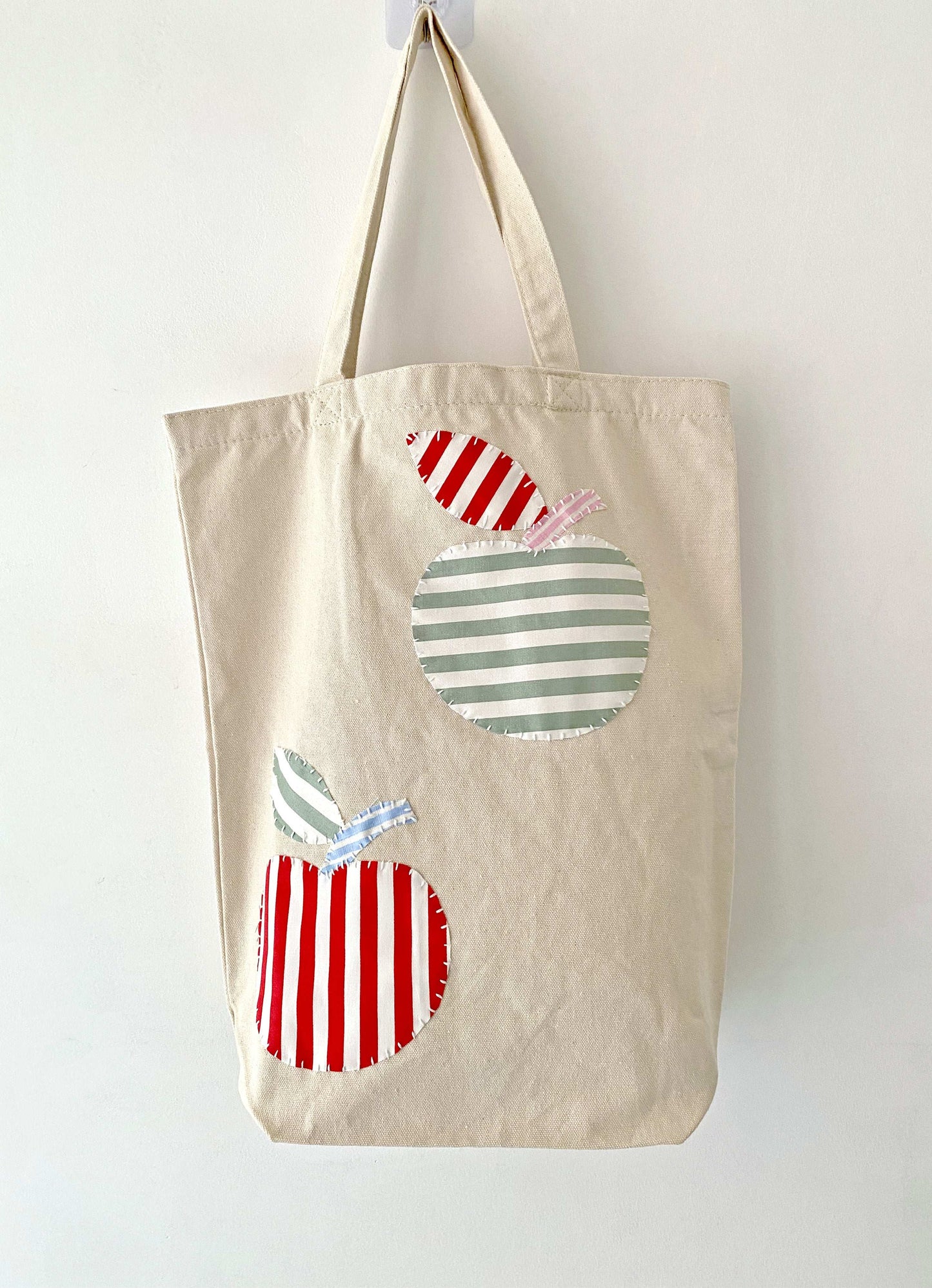 Large Handmade Patchwork Tote for Shopping, Travel, and Work