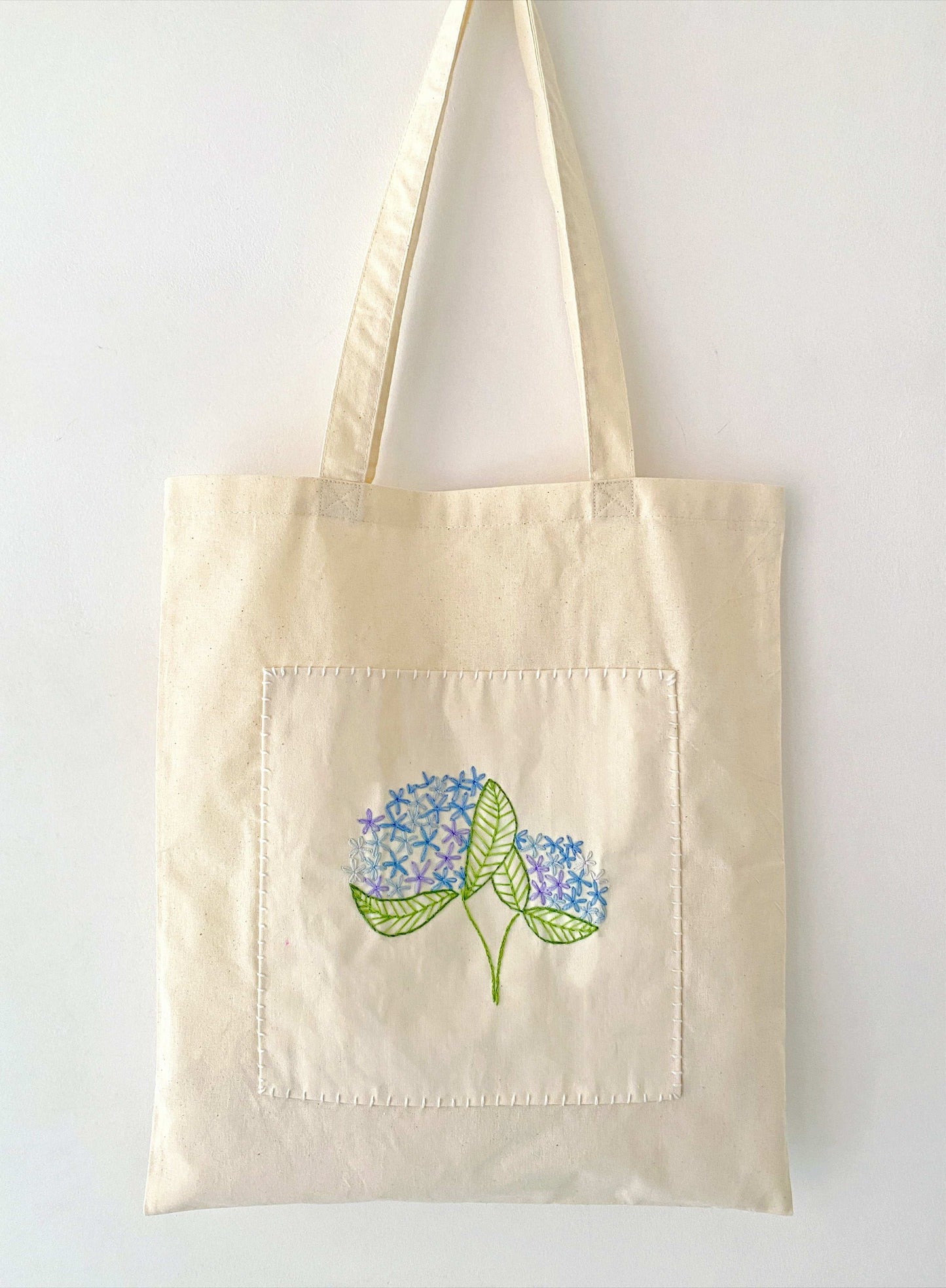 Lightweight DIY Embroidery Cotton Tote Bag