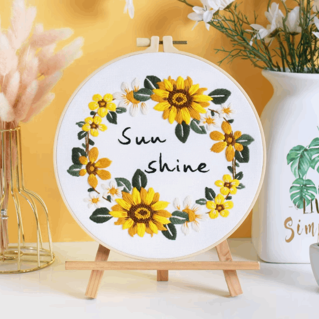 Embroidery Piece For Minimalist Home Accessories
