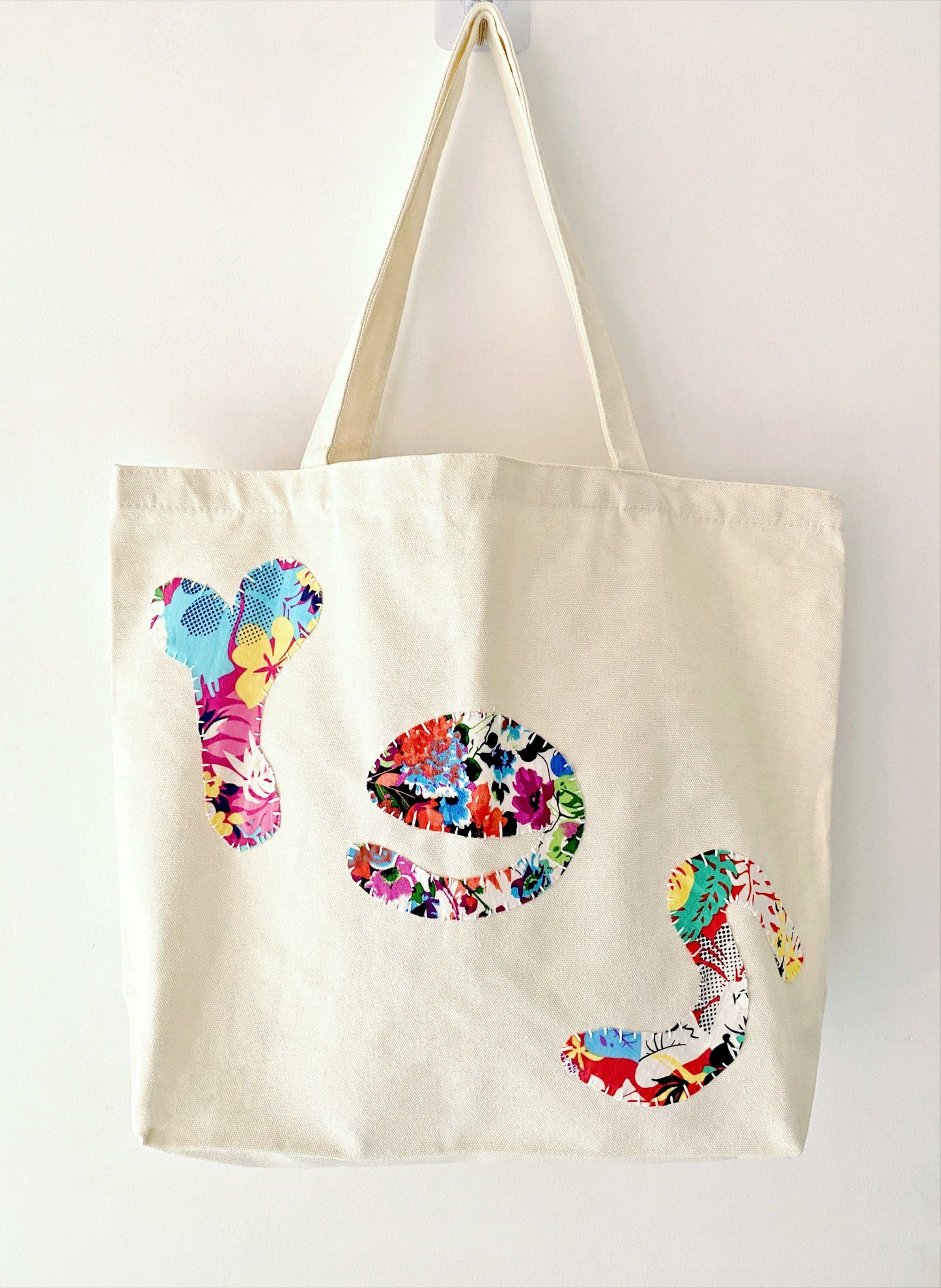 artistic fabric bag for handmade gift seekers