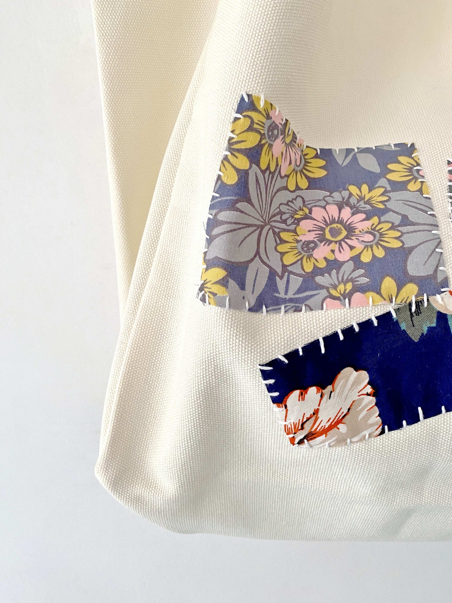 Handmade DIY Patchwork Tote for Women Who Love Sustainable Fashion