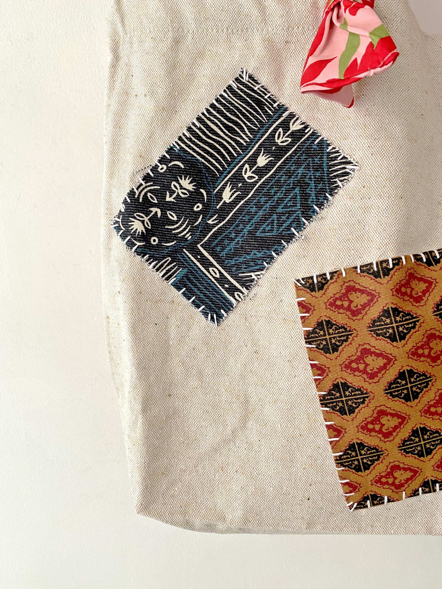 Hand-Stitched Eco Bag For Sustainable Lifestyle Bloggers