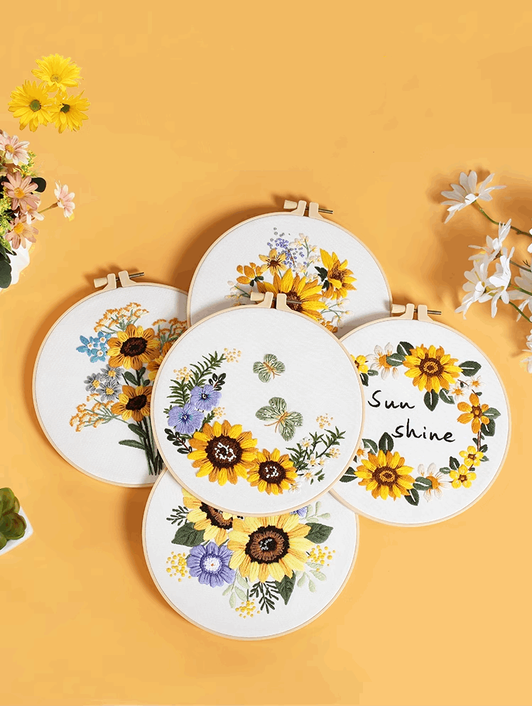 Beautiful Handmade Embroidery For DIY Gift Making
