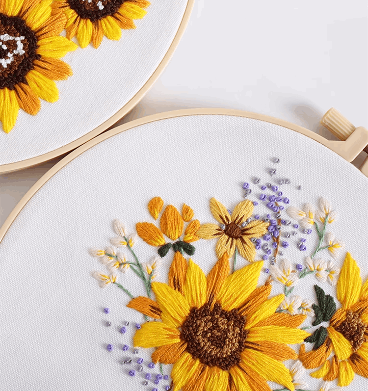 Vintage Style Embroidery Patch For Wall Hanging Art