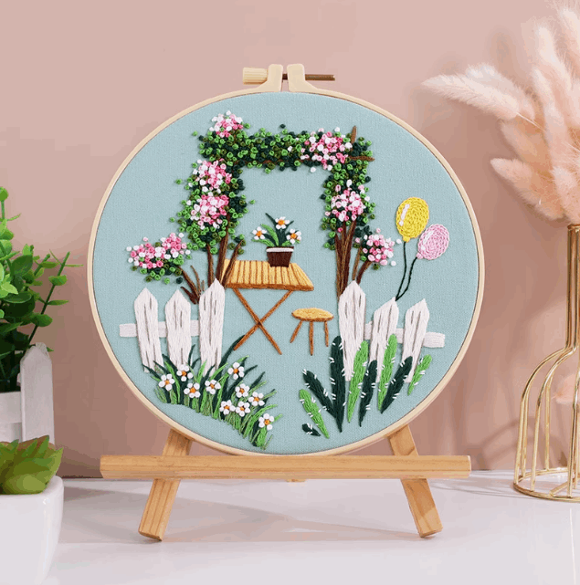 High-Quality Hand-Embroidered Wall Hangings
