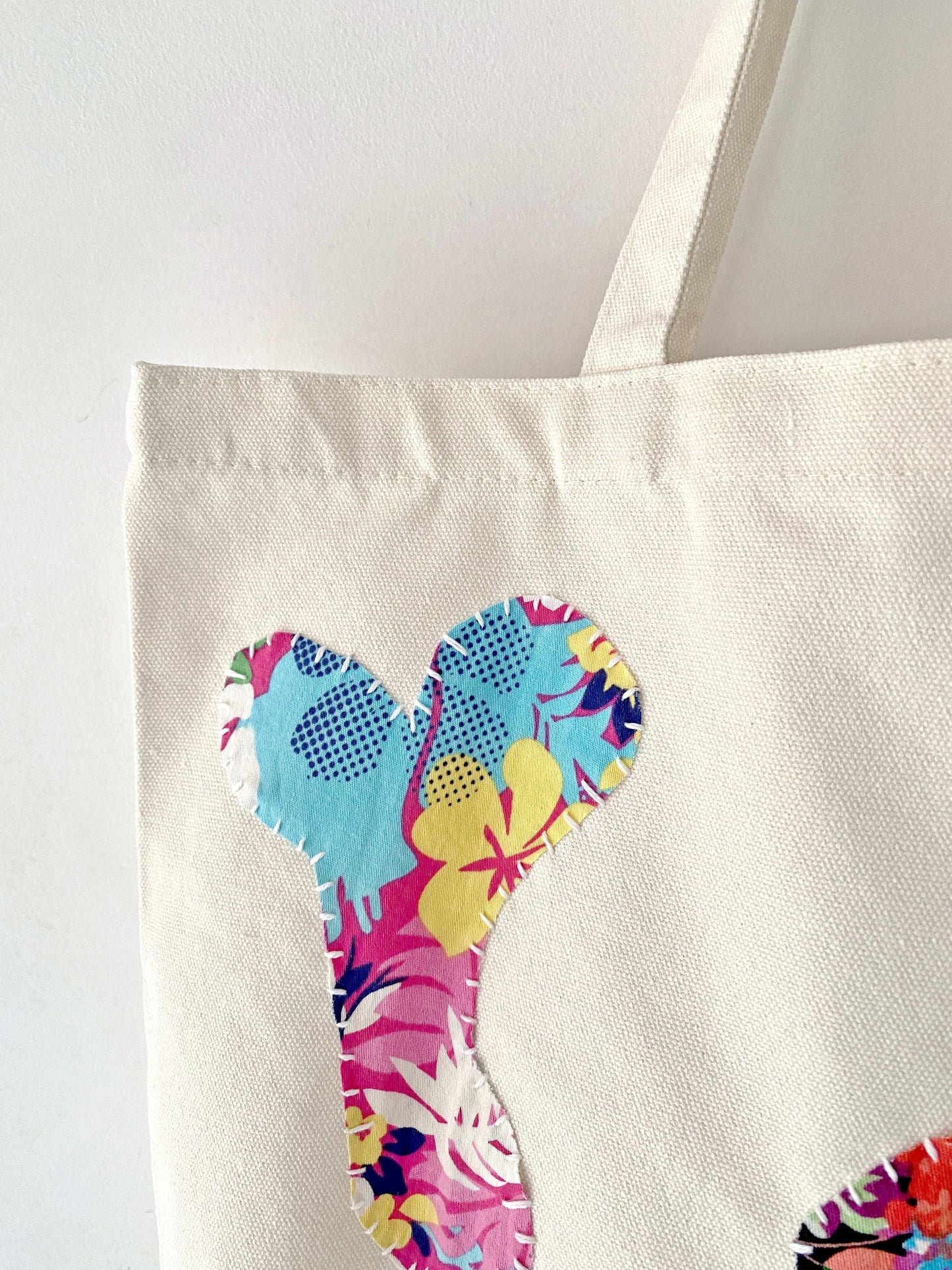 hand sewn tote for creative women