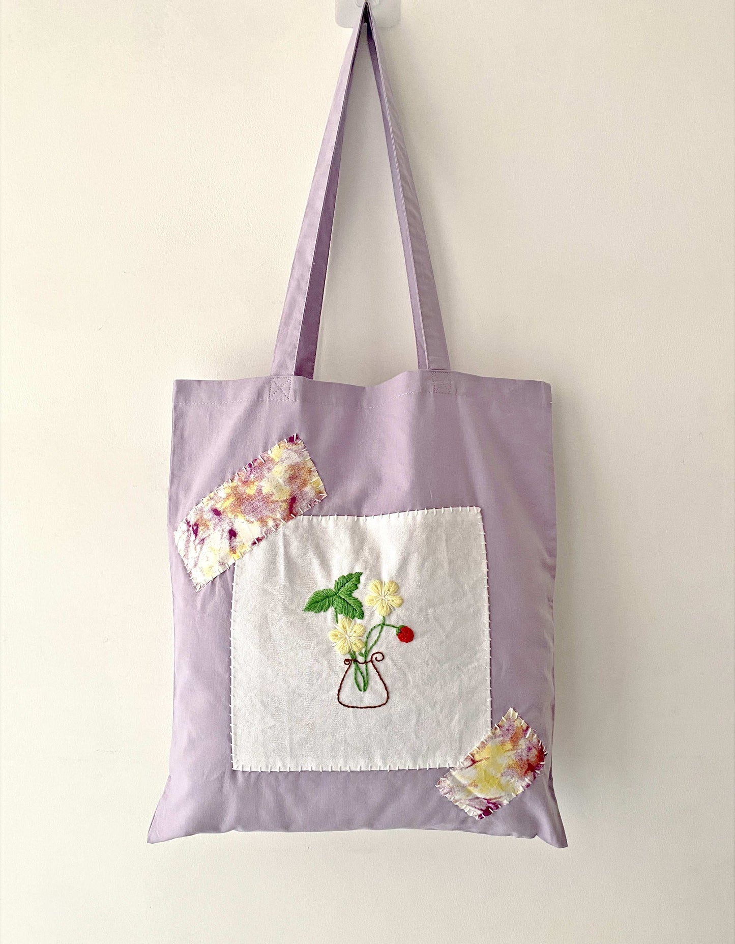 One-of-a-Kind Handmade Cotton Tote Bag