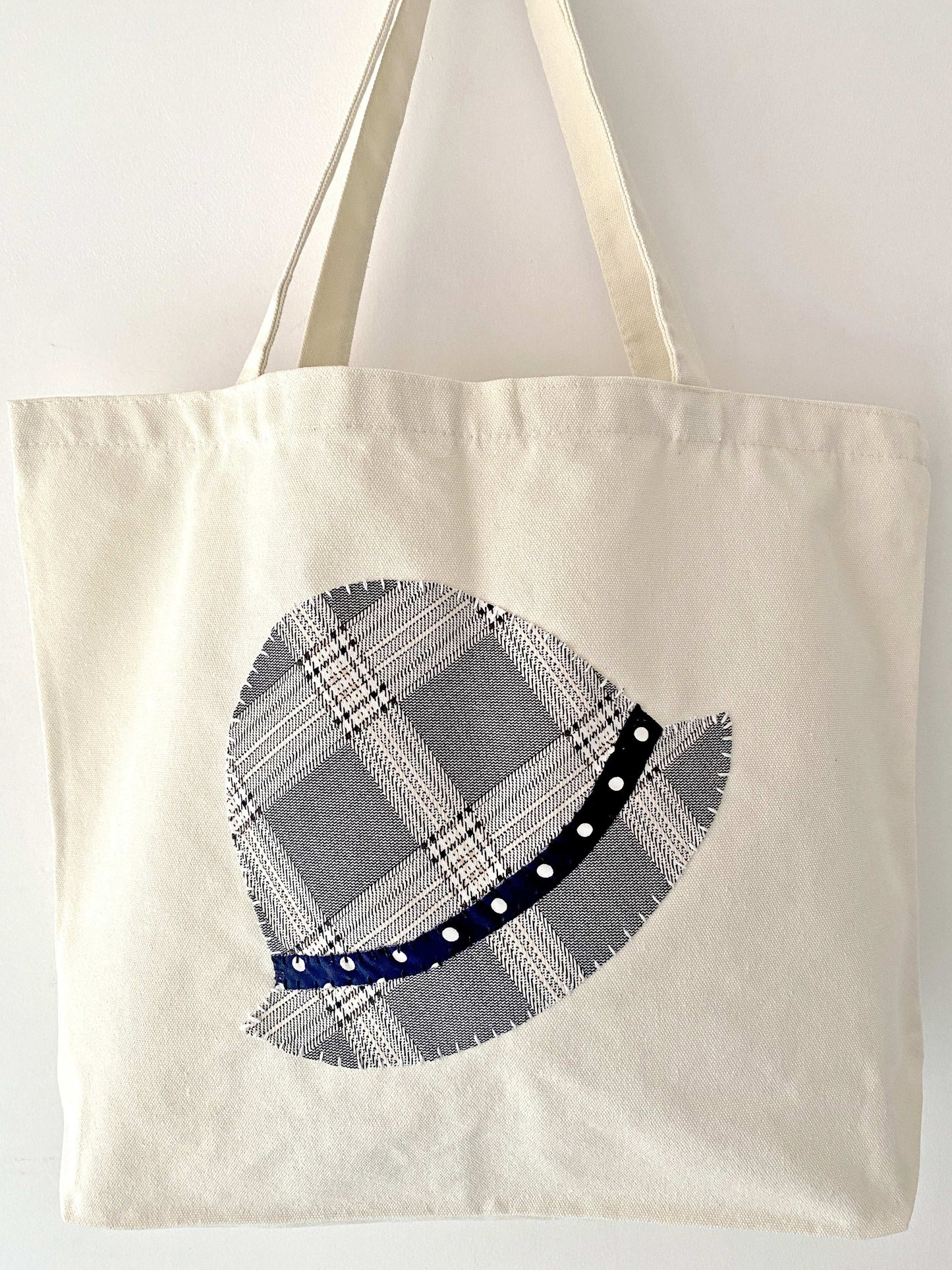 Minimalist handmade canvas bag for Japanese-style fashion lovers