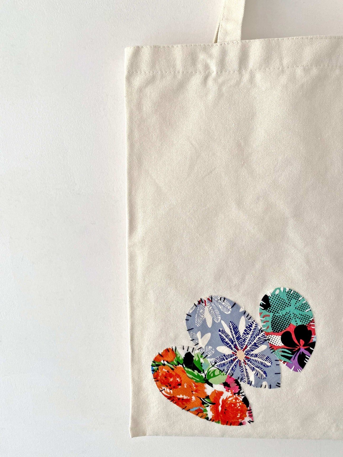 Aesthetic Handmade Patchwork Tote for Soft Girl Fashion
