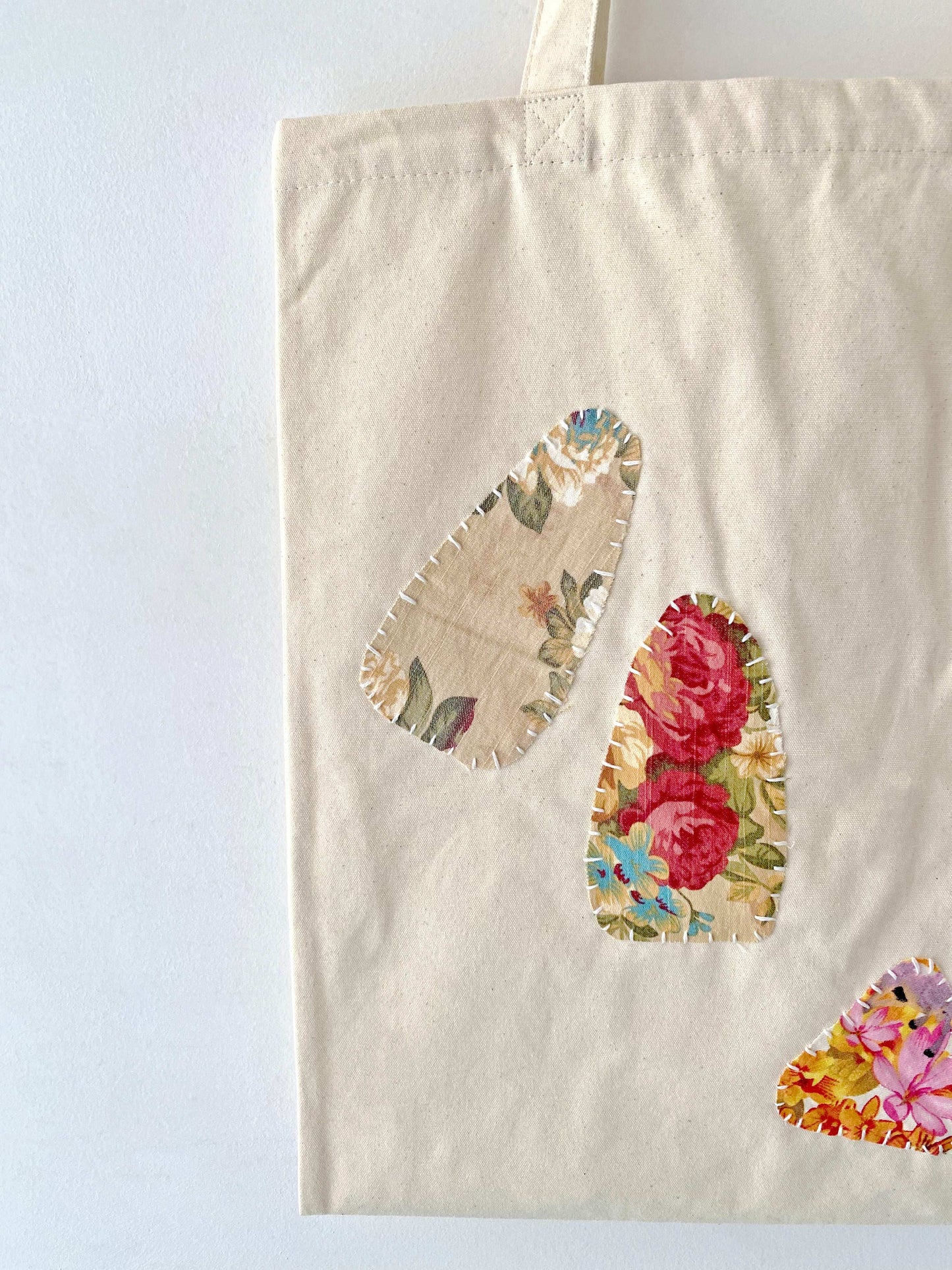 Personalized Patchwork Cotton Bag For Artistic Souls