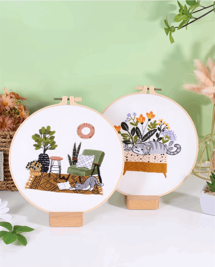 Delicate Handmade Embroidery Patch For DIY Bags