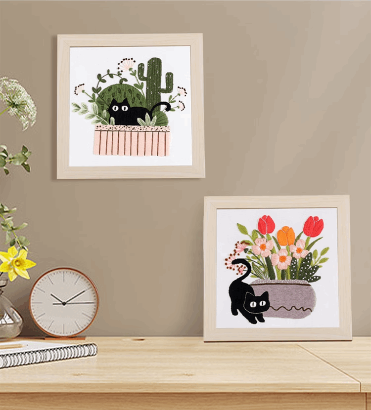 Best Hand-Stitched Embroidery Kits For Beginners