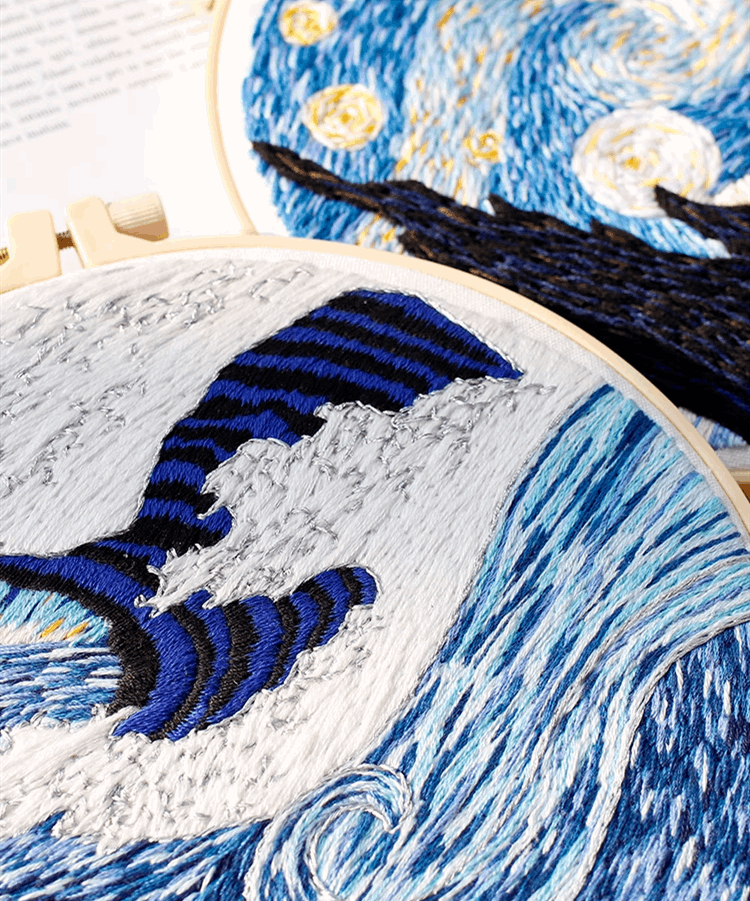 Delicate DIY Embroidery Patch For Handmade Home Decorations