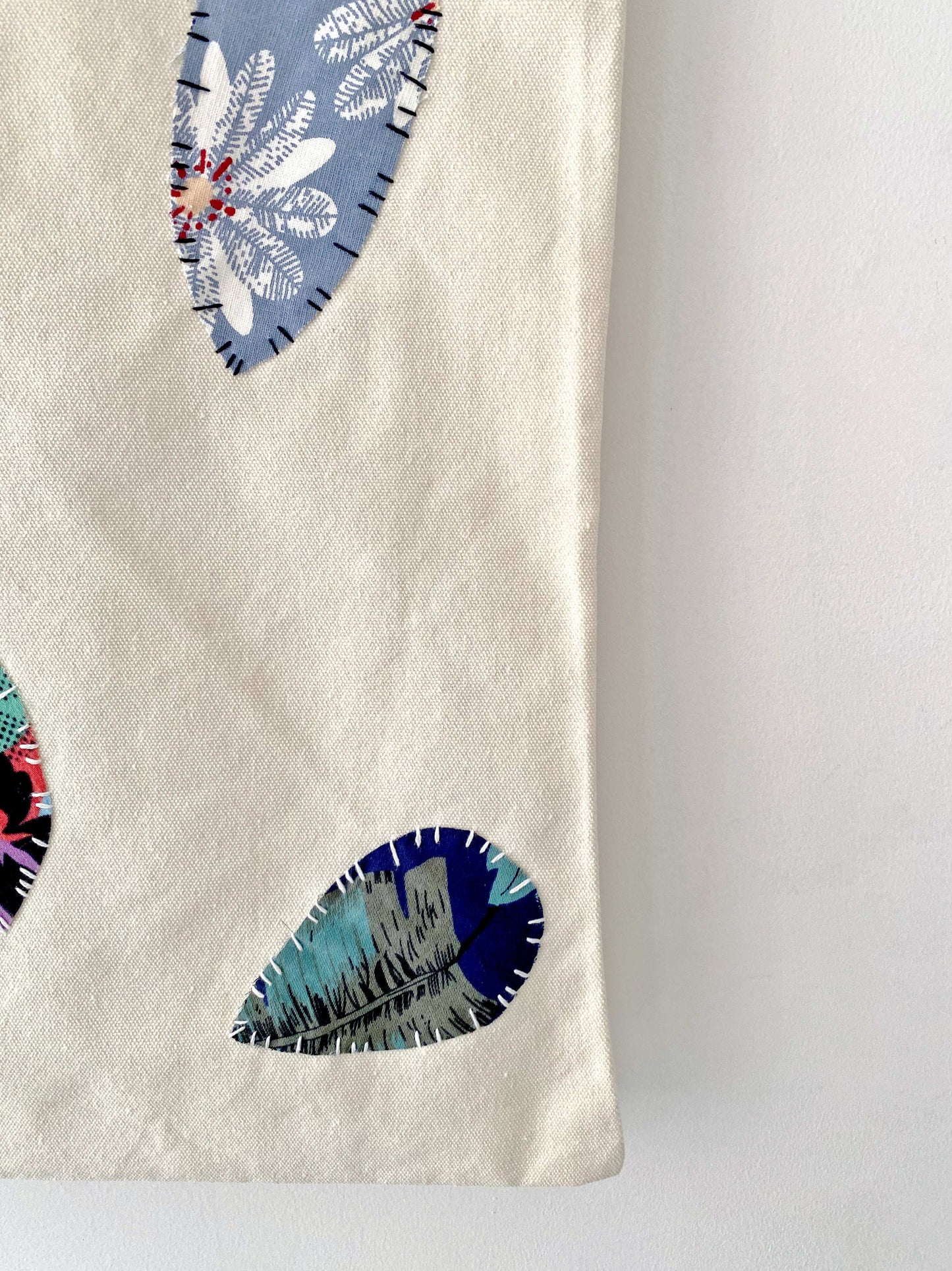 Artisan Handmade Patchwork Canvas Tote for Creative Women