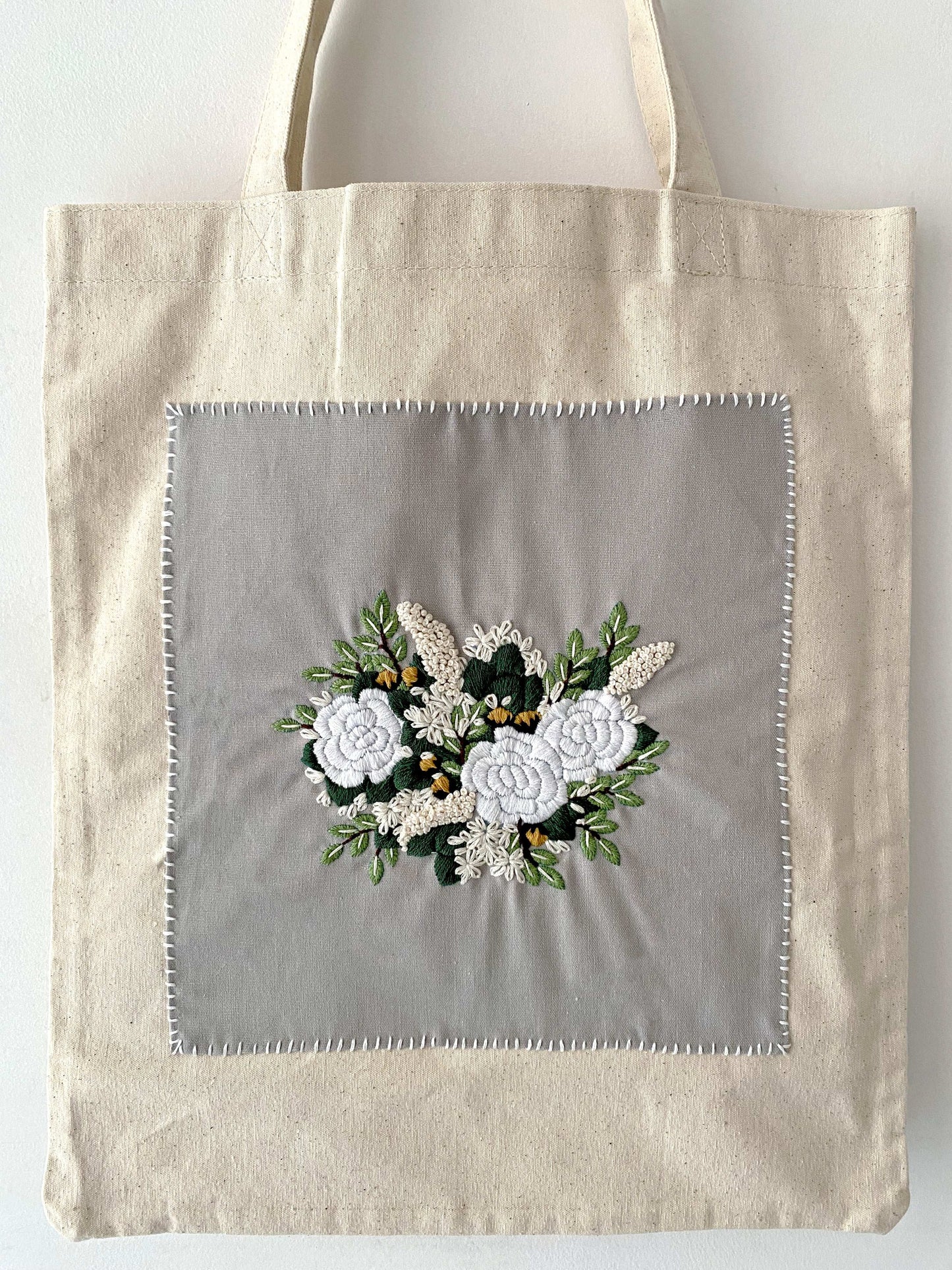 Floral Embroidered Bag for Nature Lovers
