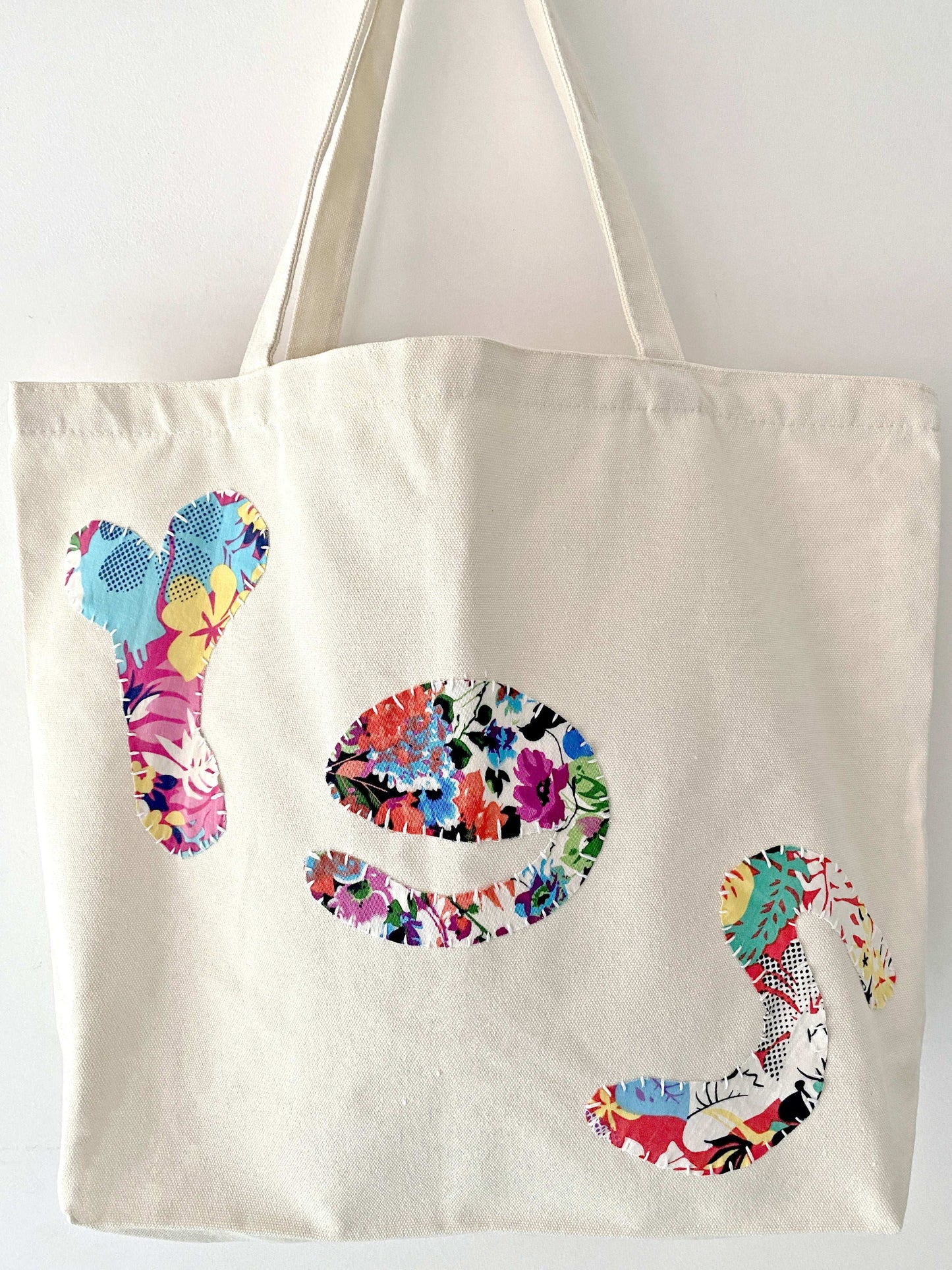 handmade tote for gift shops with eco focus