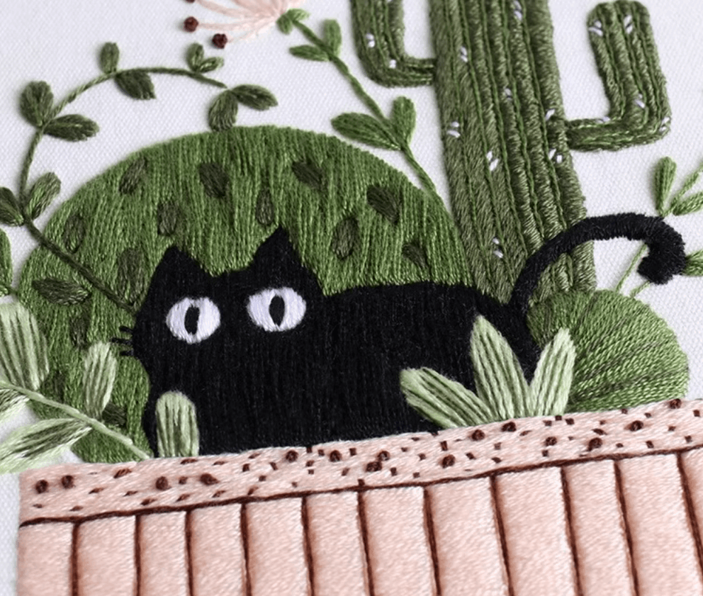 High-quality hand-embroidered patches for crafts