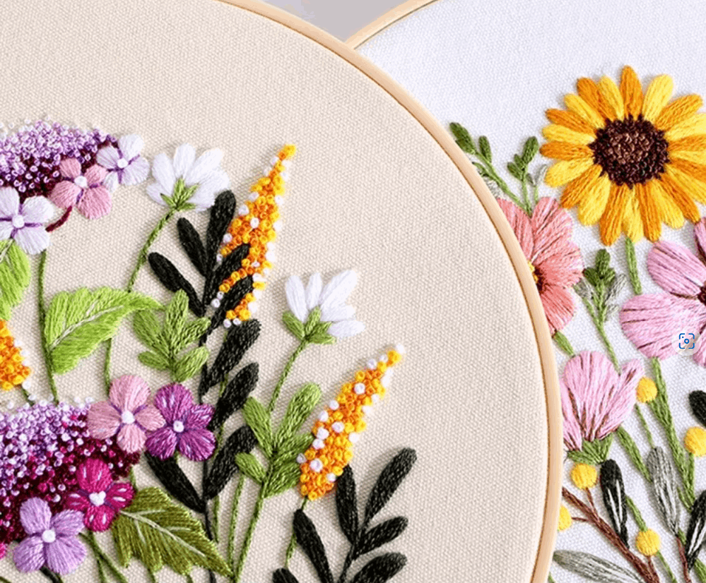 bohemian-style embroidered patches for backpack decoration