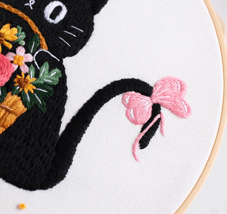Handmade custom embroidery for unique DIY clothing patches