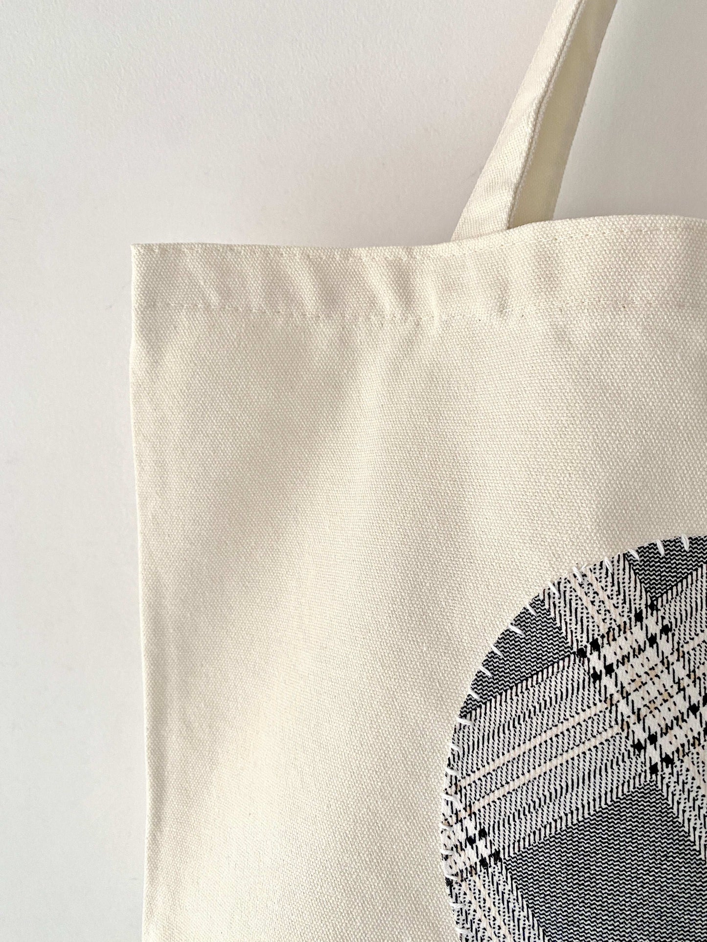 How to make a DIY patchwork canvas tote bag at home – sewing guide