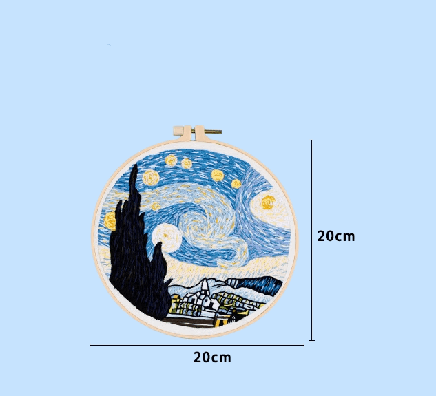 Modern Hand Embroidery Patch For DIY Clothing And Gift Ideas
