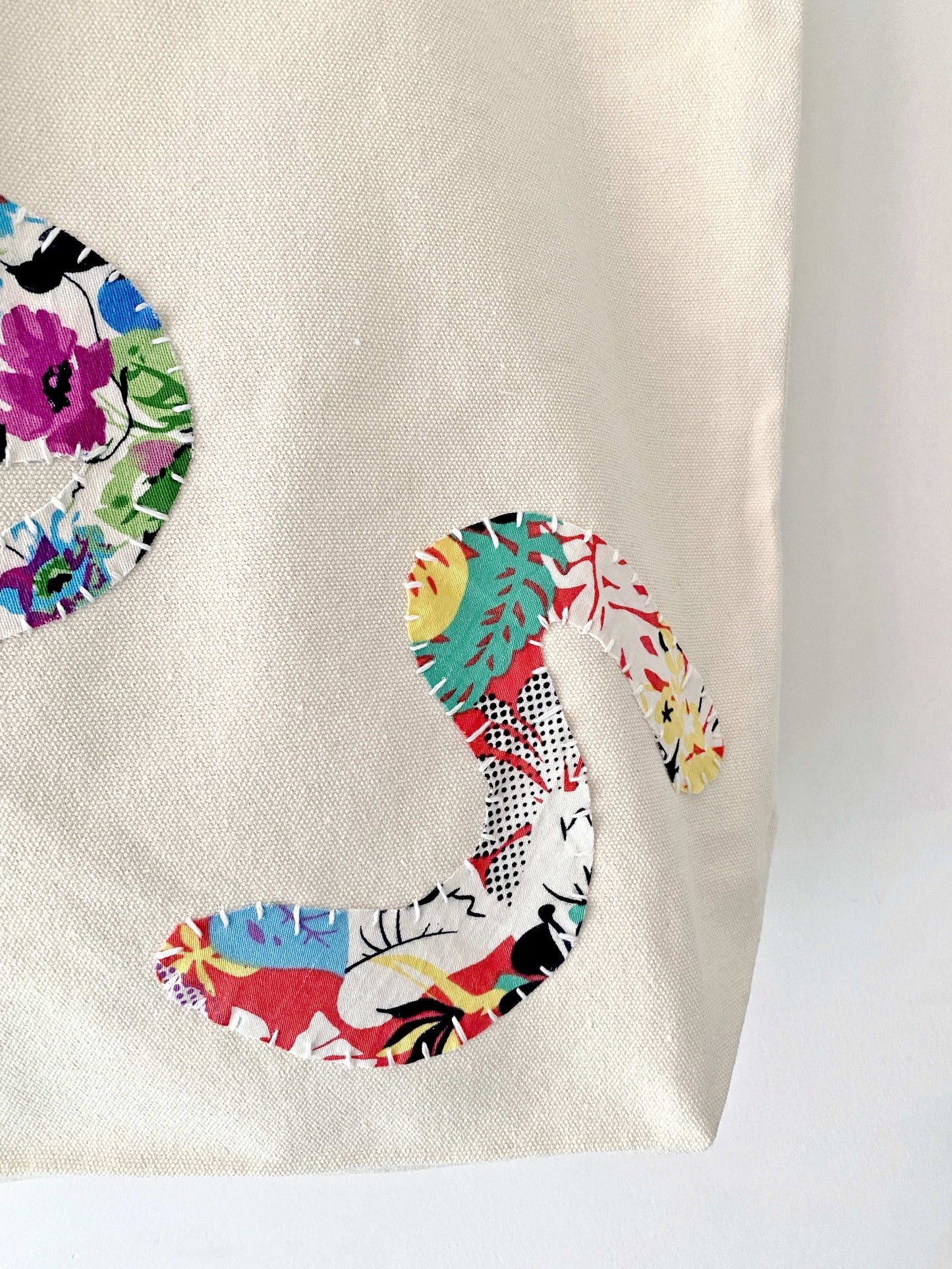 handcrafted tote bag for vintage lovers