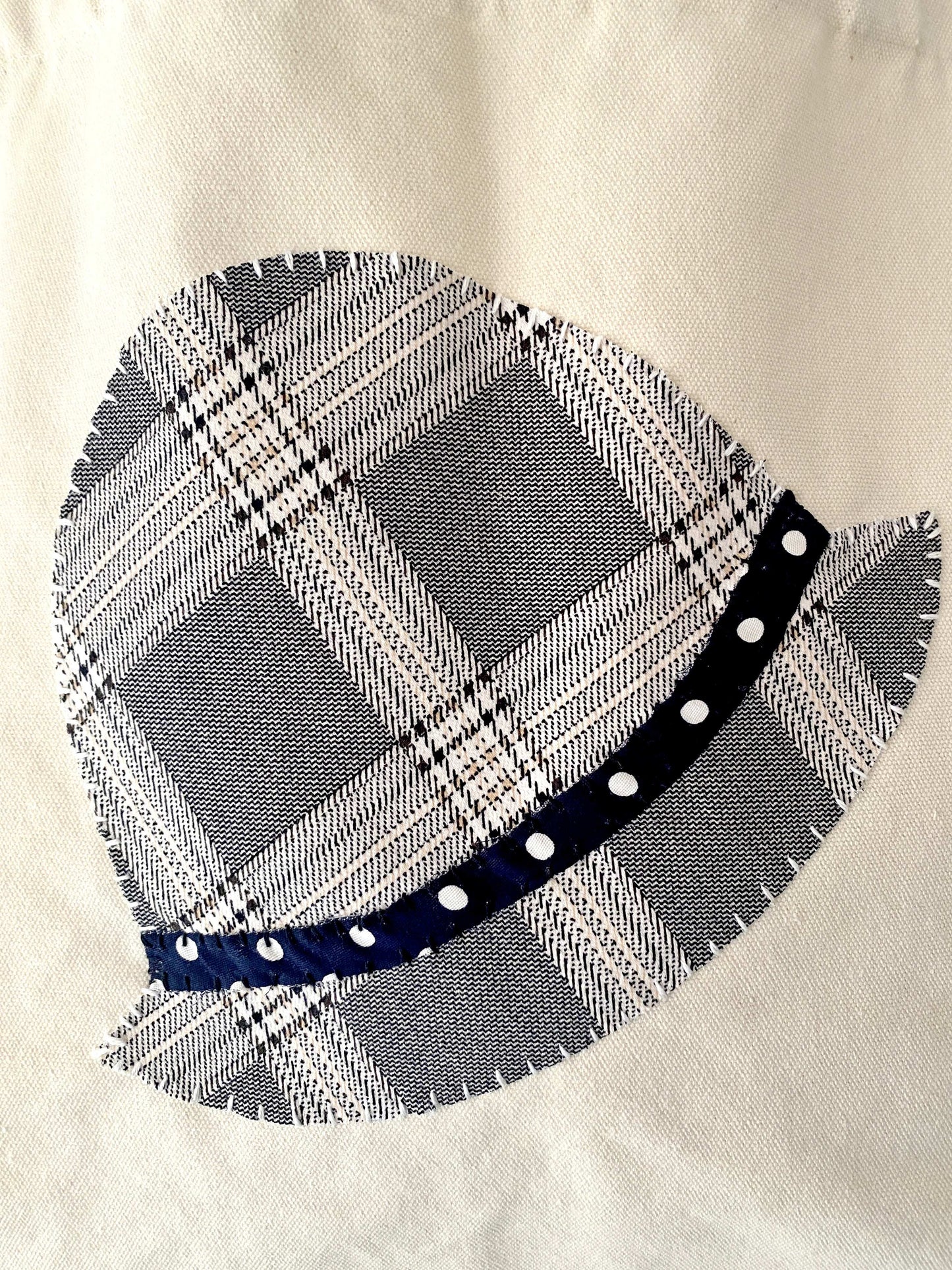 Ethical patchwork tote bag for sustainable living advocates