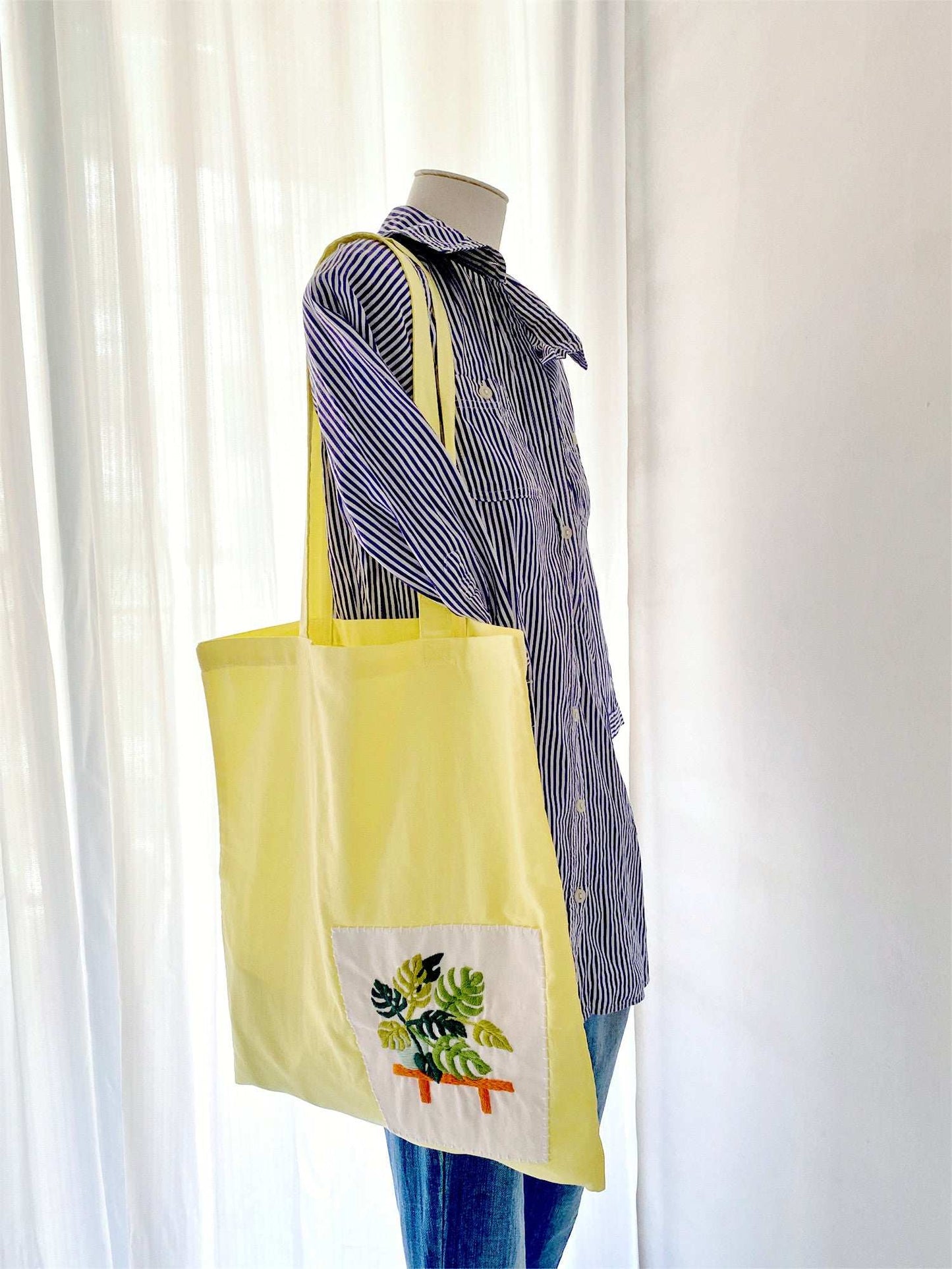 Luxurious Eco-Friendly Tote Bag Gift Idea for Women Who Appreciate Unique Handmade Style