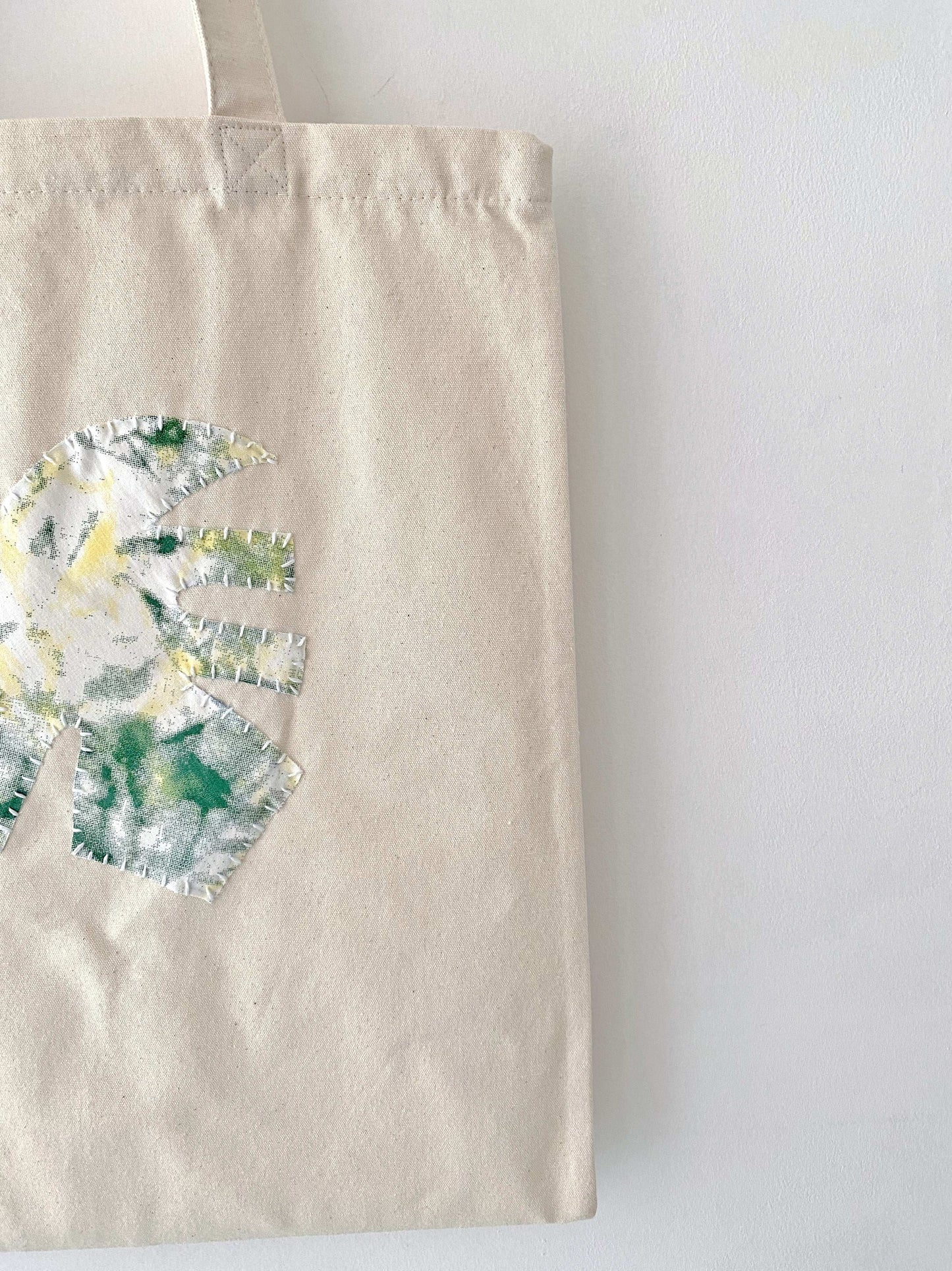 Sustainable Cotton Canvas Tote With Heart Quilt Design For Slow Fashion Advocates