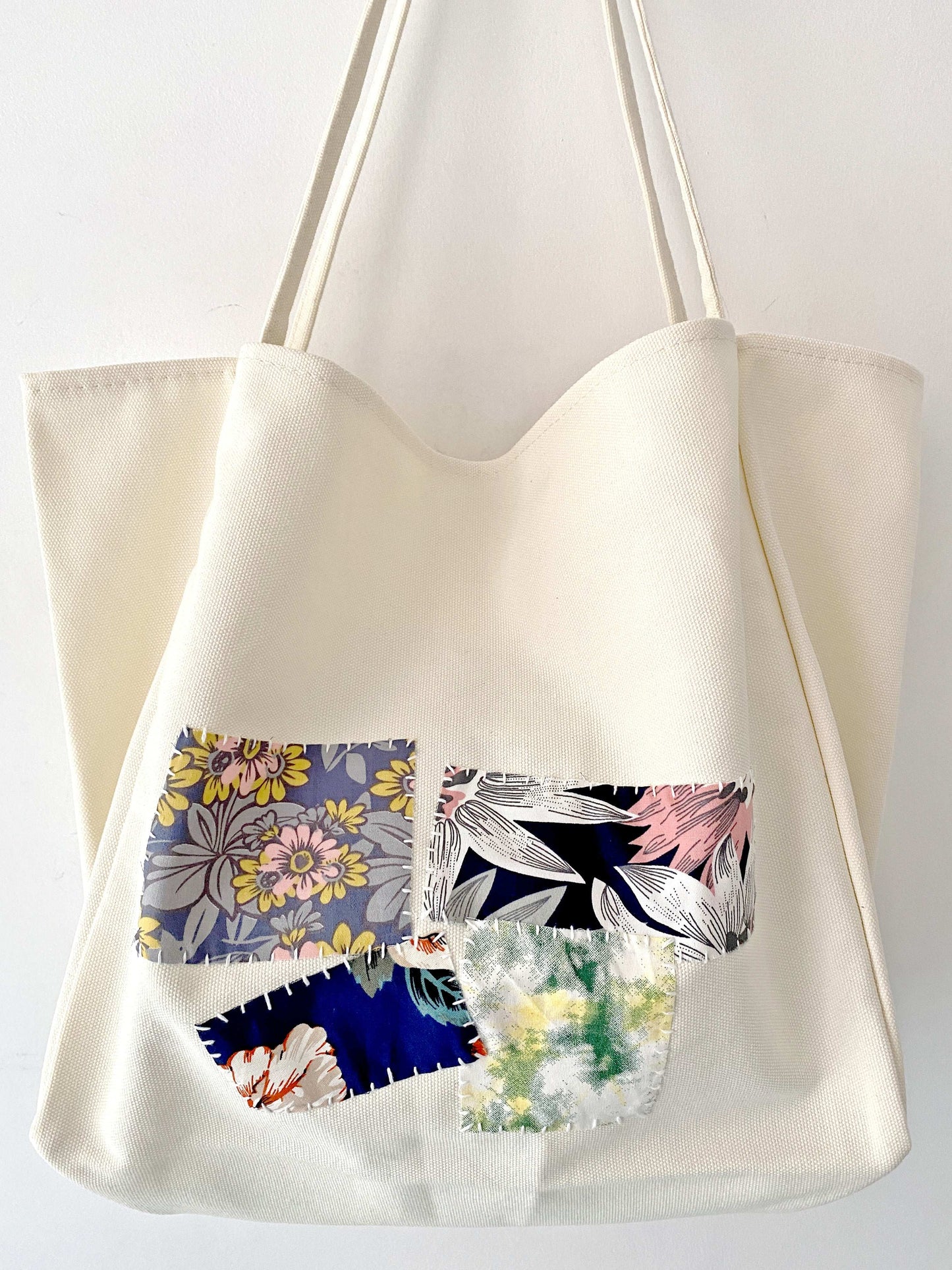 Handmade Artistic Patchwork Bag for Women Who Love Indie Fashion