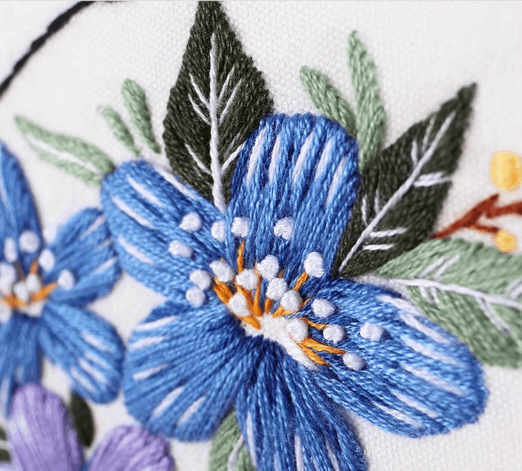 Custom Designed Embroidery Patch for DIY Fabric Crafts