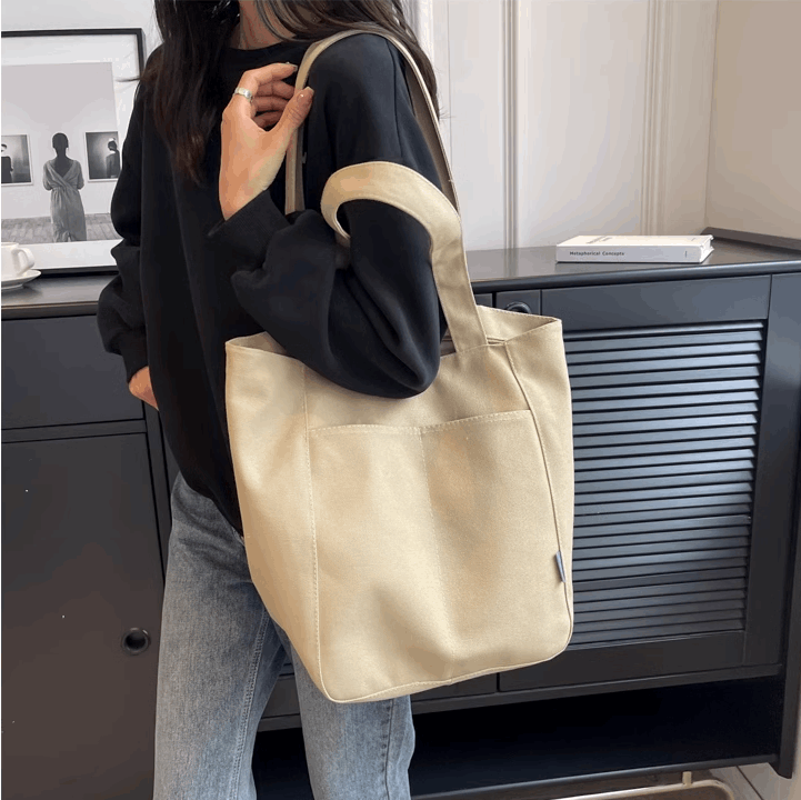 durable shoulder tote for creators