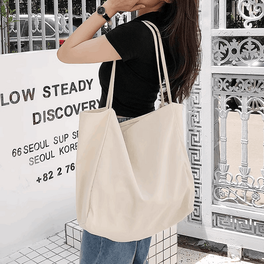 large reusable shoulder bag for DIY