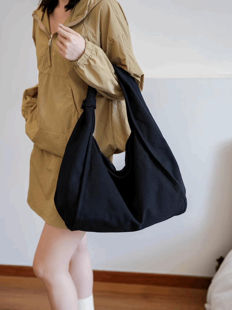 DIY Embroidery Canvas Tote