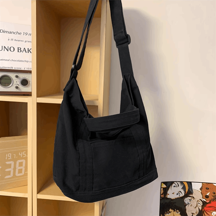 Canvas Crossbody Bag