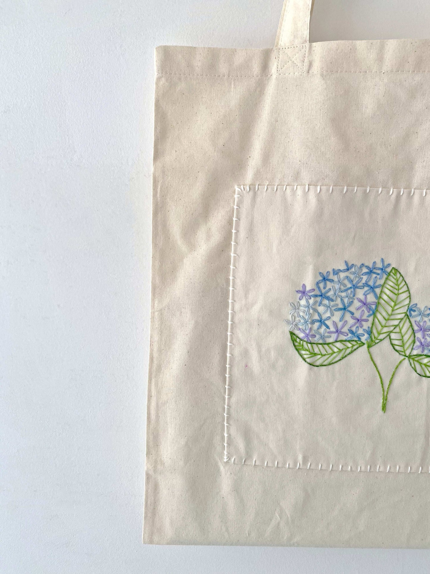 Hydrangea gift bag for birthdays or holidays