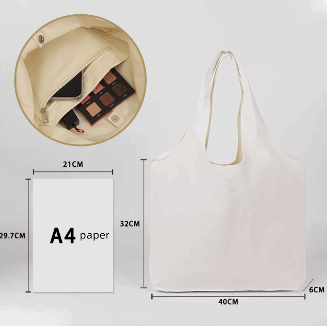 reusable diy tote for holiday gifts