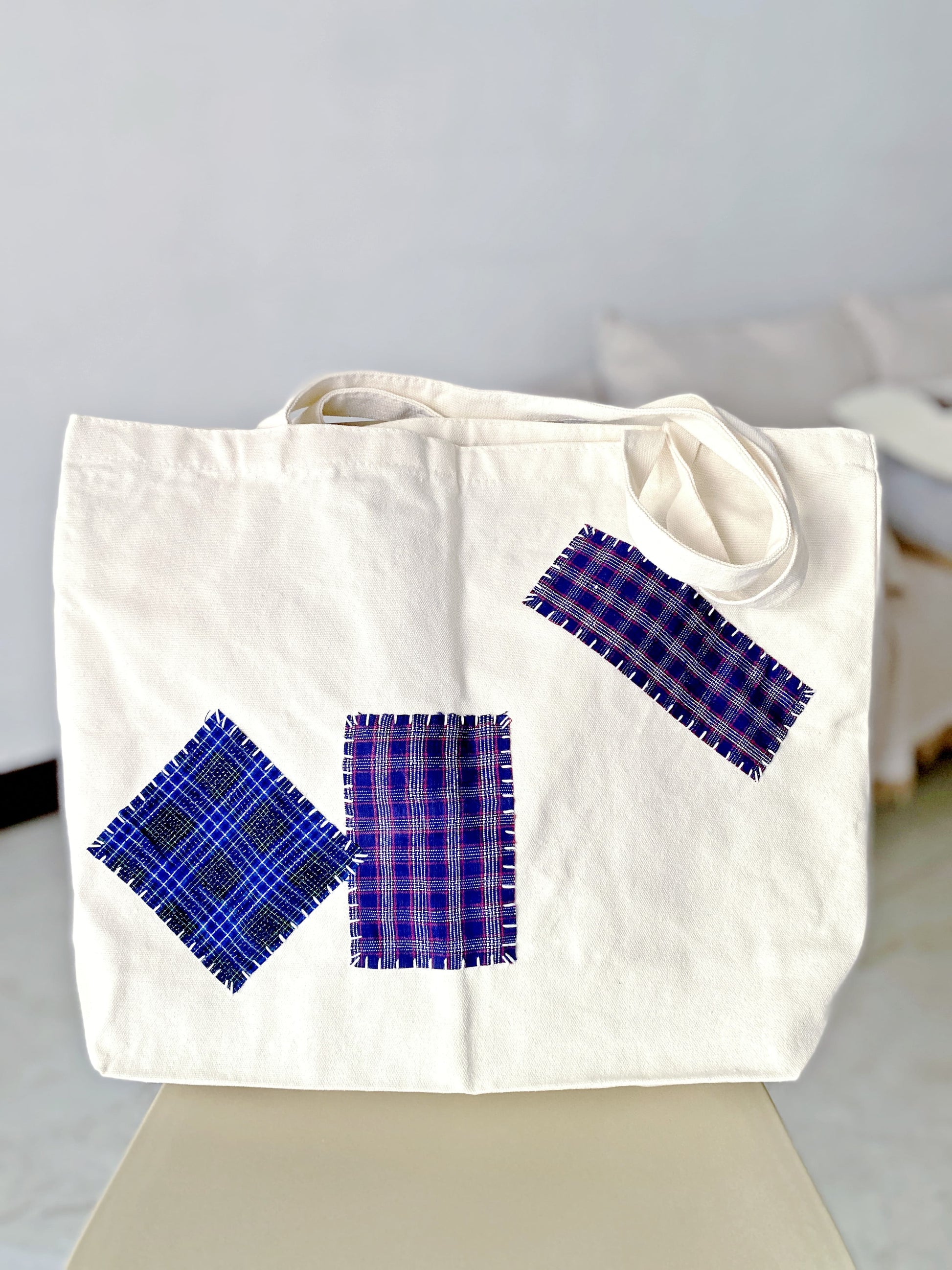 bohemian style shoulder tote bag with eco-conscious natural materials