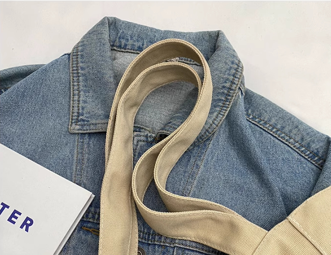 plain shoulder bag for fashion crafters